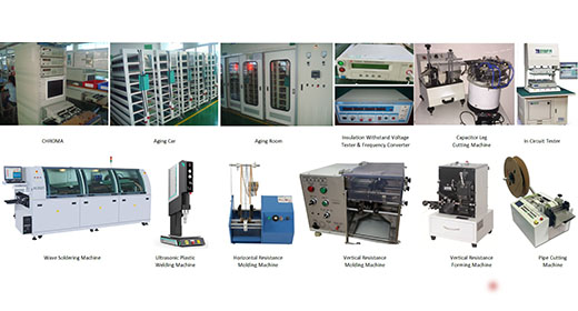 Equipos para producción y pruebas