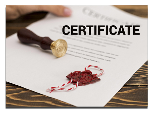 Certificado de Honor