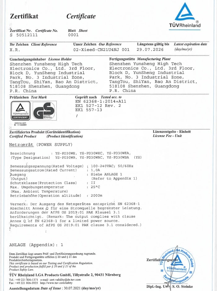 Certificado CE